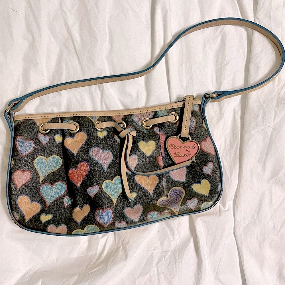 Small Dooney & Bourke Hearts Handbag